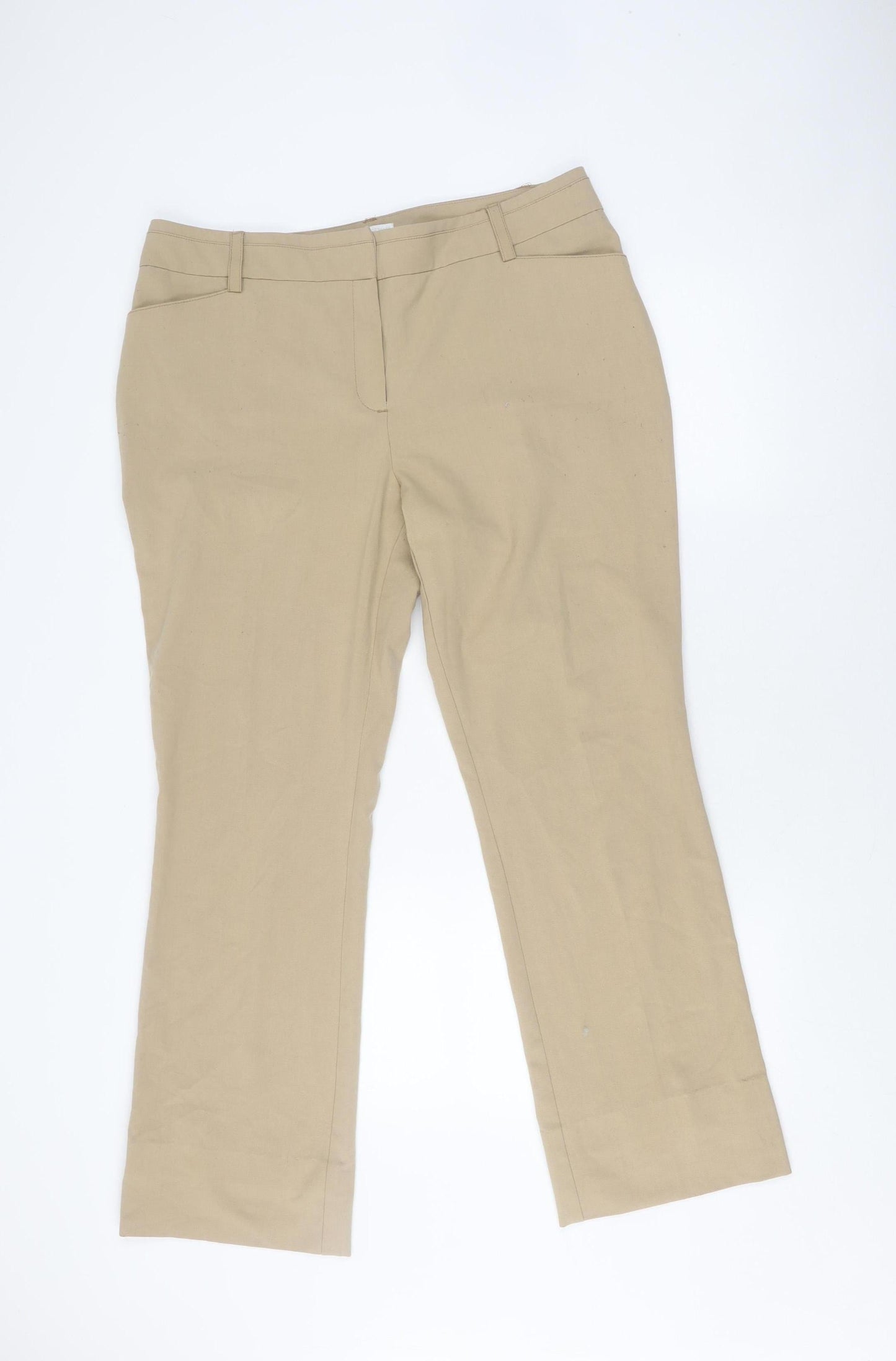 New York & Company Women's Beige Tall Trousers