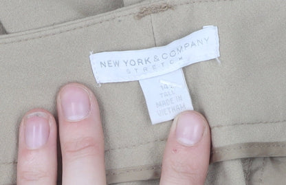 New York & Company Women's Beige Tall Trousers