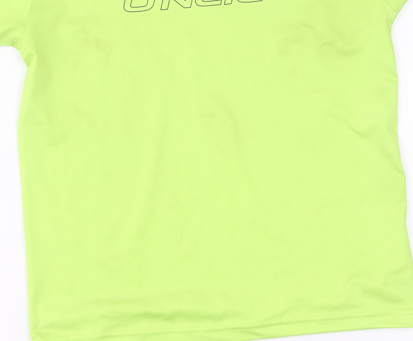 O'Neill Boys Green T-Shirt, Size 10, UV Protection, Activewear