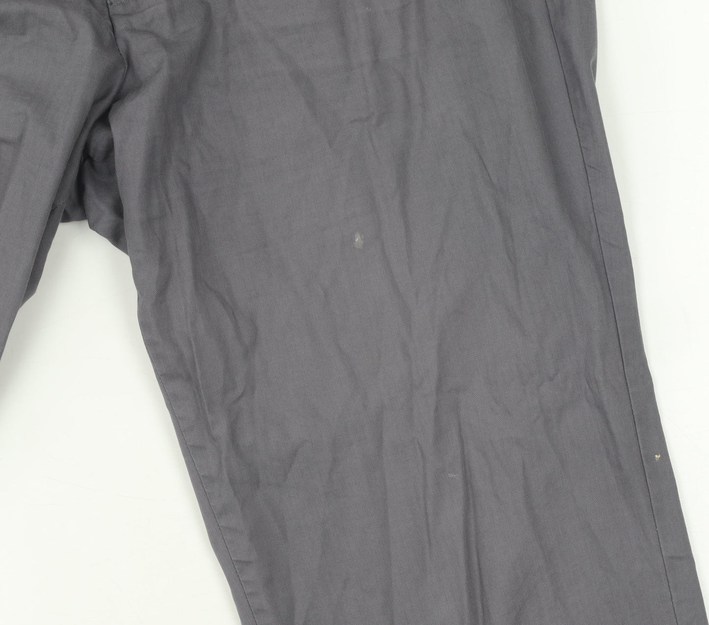 Marks and Spencer Men's Blue Chino Trousers - Size L