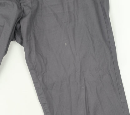 Marks and Spencer Men's Blue Chino Trousers - Size L