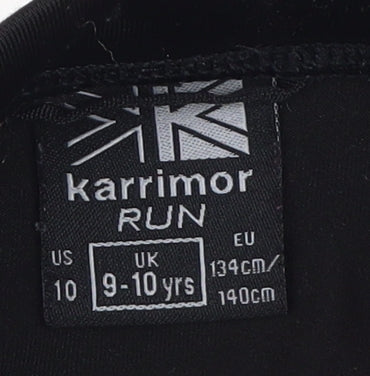 Karrimor Girls' Black Running Leggings Size 9-10 Years