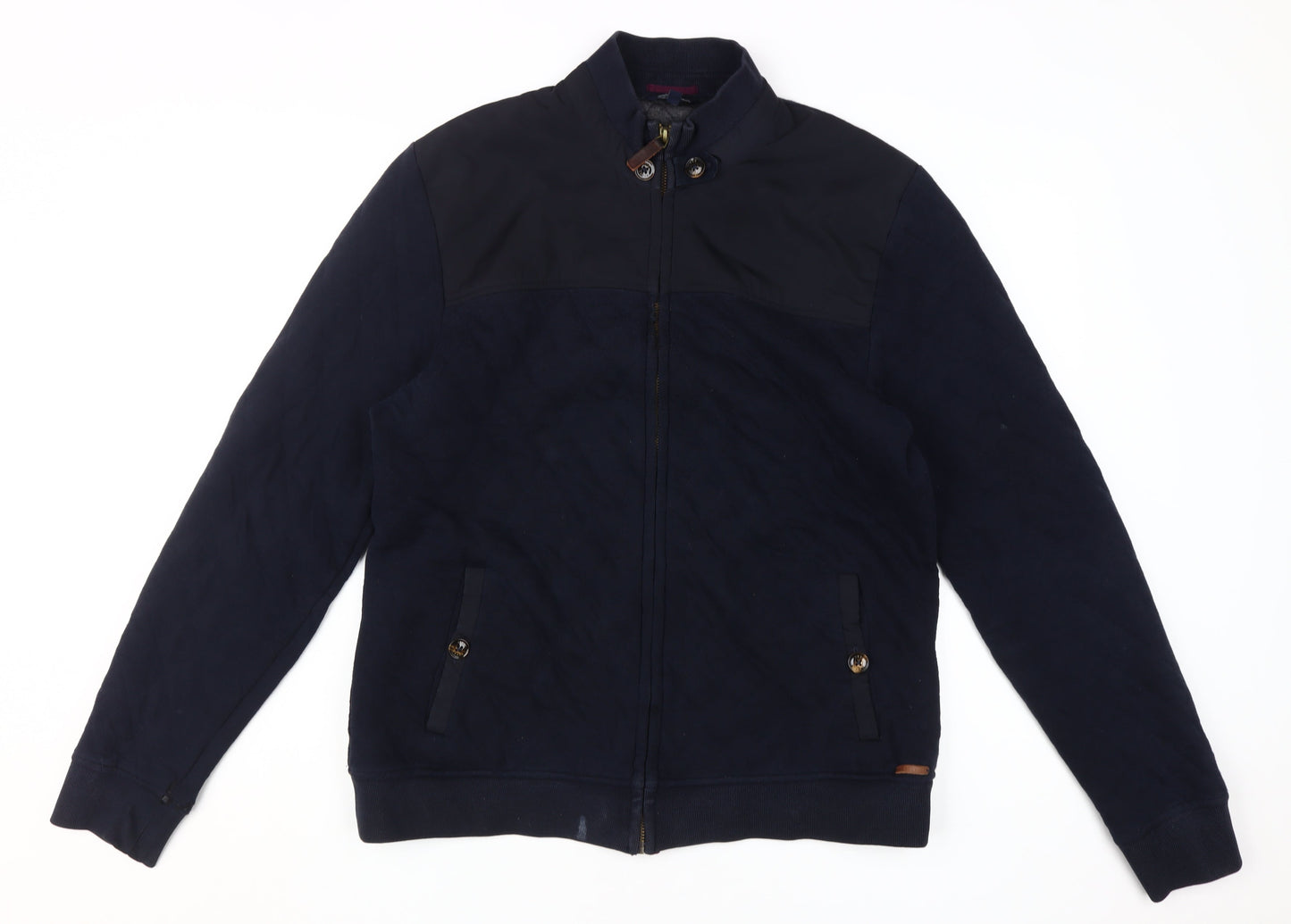 Mens UK Size 4 Ted Baker Blue Basic Jacket