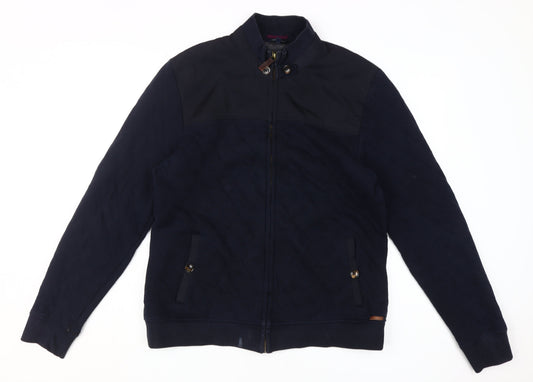 Mens UK Size 4 Ted Baker Blue Basic Jacket