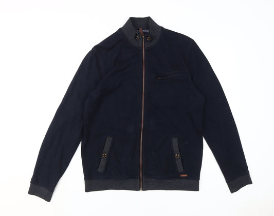 Ted Baker Men's Blue Full Zip Sweatshirt M