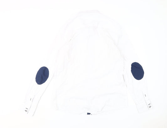 Mens UK Collar Size L DI-BYE Smart White  Dress Shirt