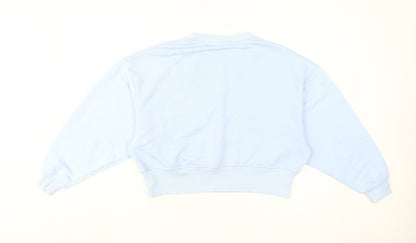 Womens UK Size XS Disney Blue Pullover Sweatshirt