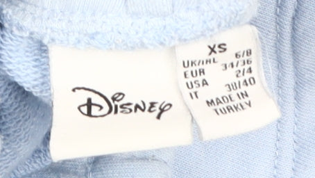 Disney Women's Blue Dumbo Shorts Size 6 Casual Summer Wear