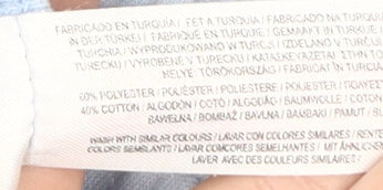 Disney Women's Blue Dumbo Shorts Size 6 Casual Summer Wear