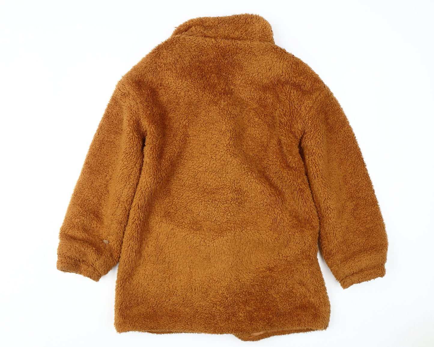 Izabel London Women's Brown Mid-Length Puffer Coat