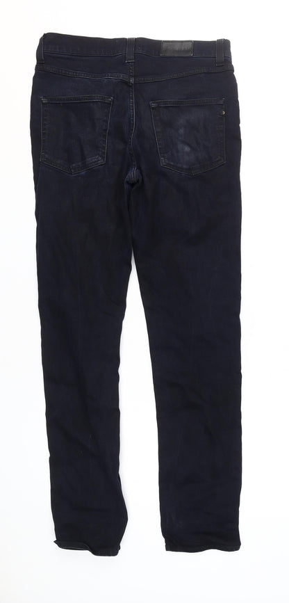 Farah Men's Black Skinny Jeans 30 Waist Slim Fit