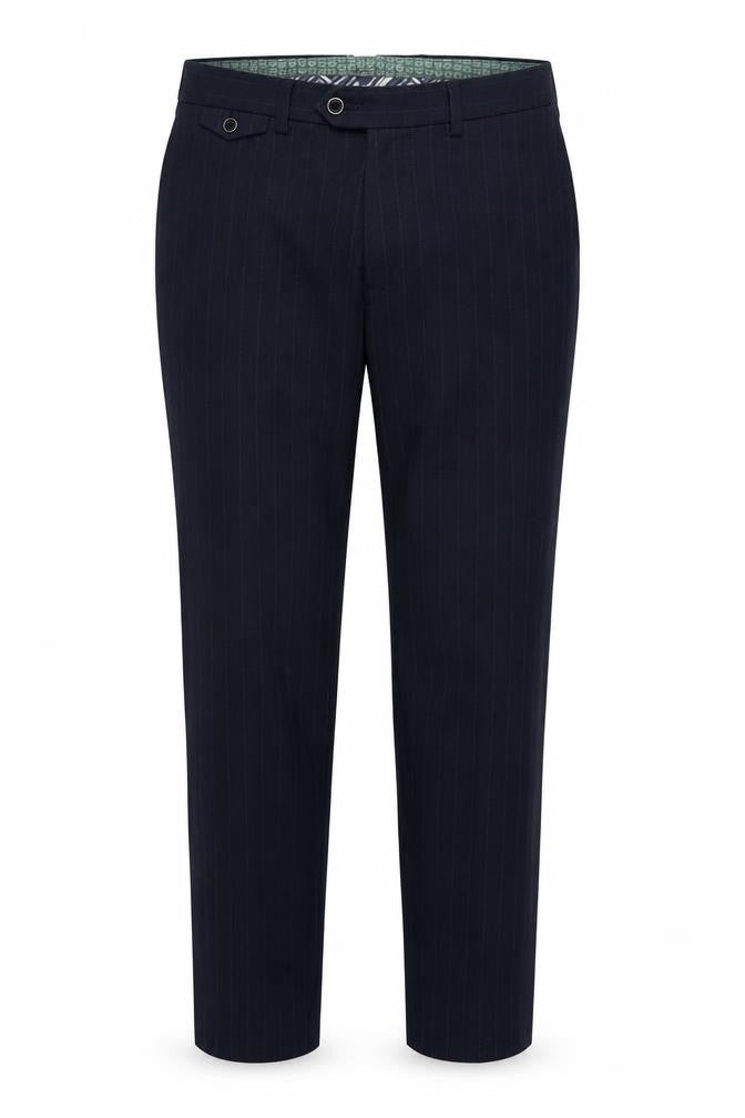 Mens UK Size 34 Spitalfields Slim Fit  Black Trousers