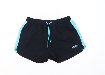 Ellesse Unisex Black Sweat Shorts, M, Activewear, Gym & Running