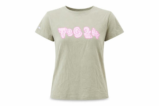 Womens UK Size L TOG 24 Green Basic T-Shirt