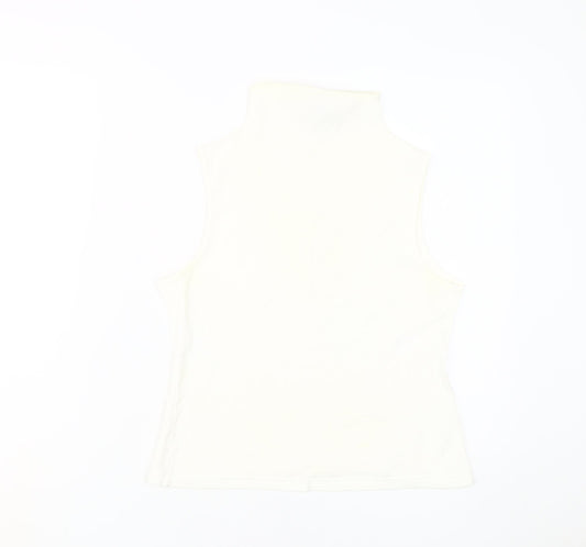 Womens UK Size L Marc O'Polo Ivory Basic Tank