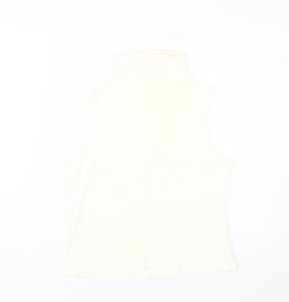 Womens UK Size L Marc O'Polo Ivory Basic Tank