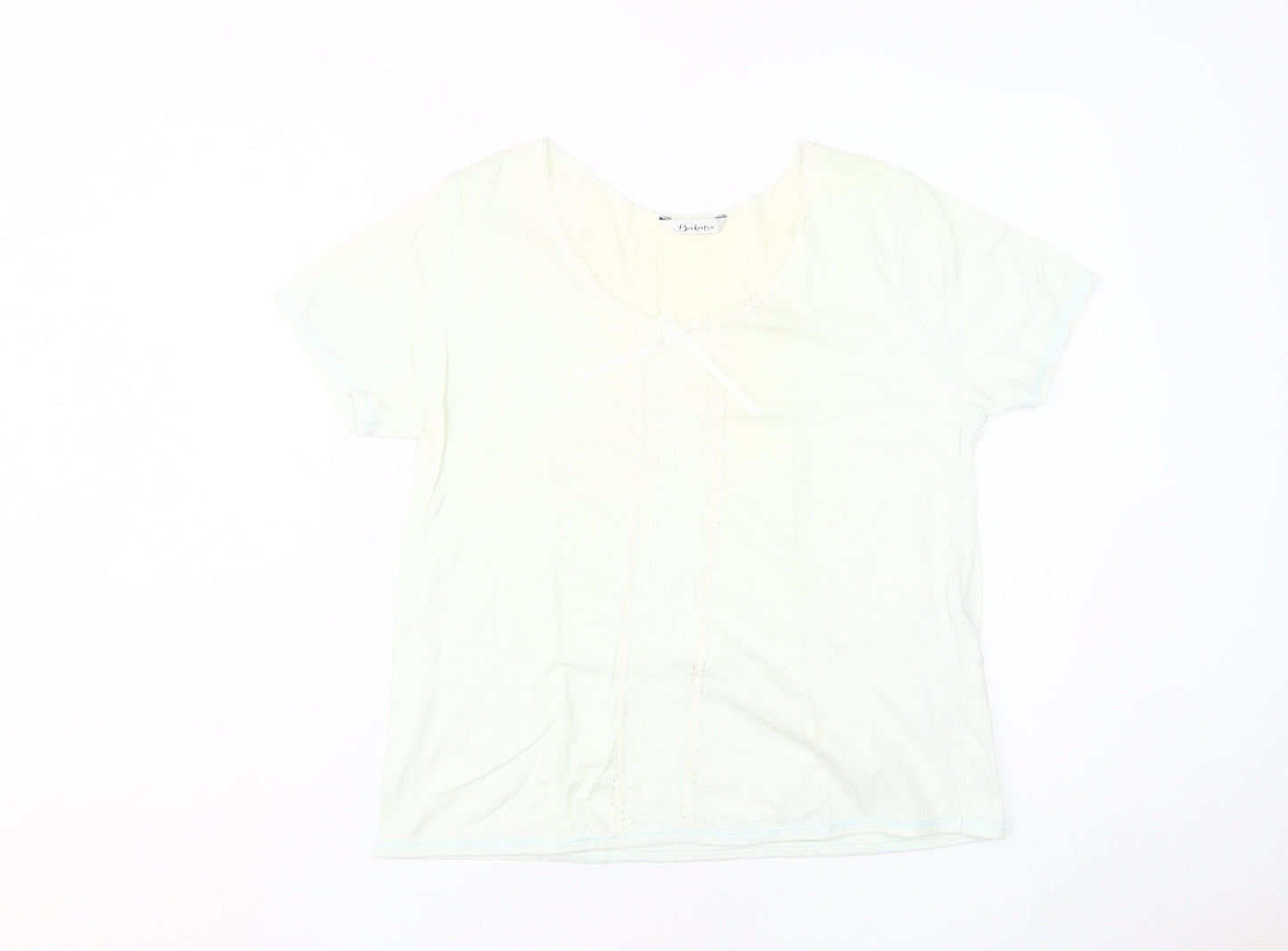 Berkatex Women's Green Jersey T-Shirt Size 10