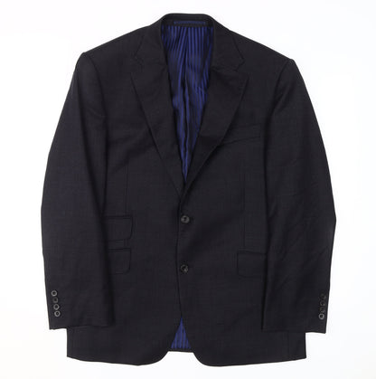 Mens UK Size 40 Marks and Spencer Regular Black Suit Jacket