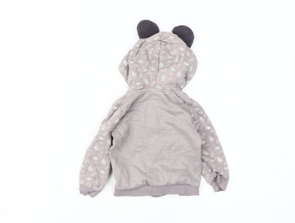 Disney Baby Lion King Hooded Jacket, 12-18 Months, Grey