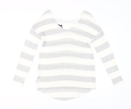 Womens UK Size 10 NEXT Multicoloured Pullover Jumper