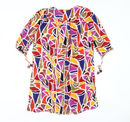 French Connection Women’s Multicoloured Shift Dress, Size S