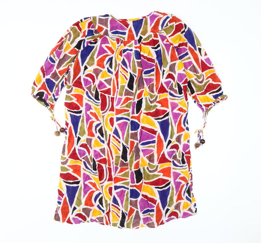 French Connection Women’s Multicoloured Shift Dress, Size S