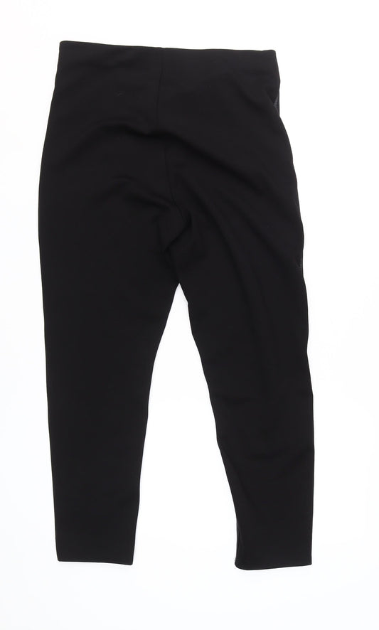 Womens UK Size 14 Wallis Regular Fit  Black Trousers