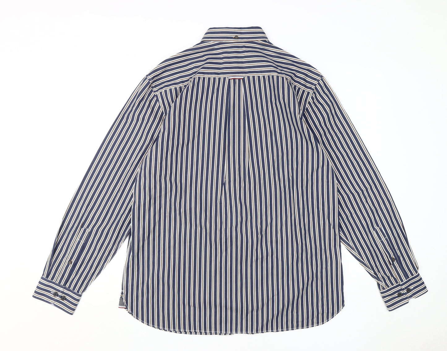 Mens UK Collar Size L Marks and Spencer Smart Blue  Dress Shirt