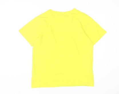 SoulStar Men’s Yellow California Graphic T-Shirt M