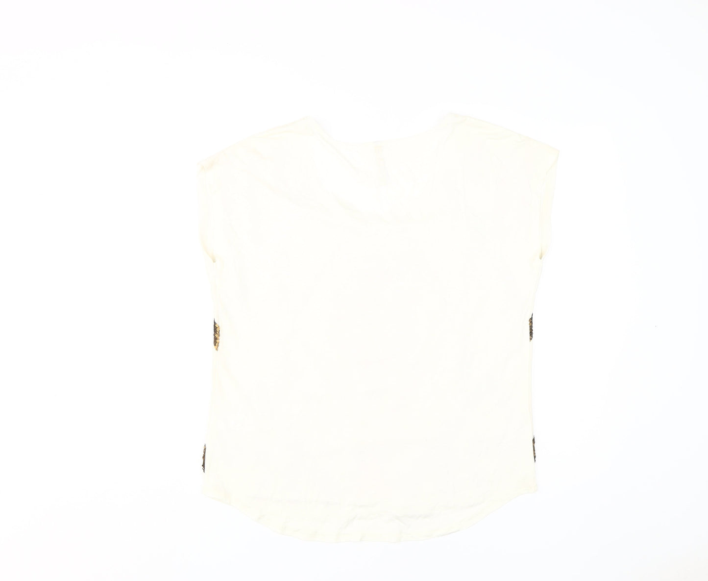 Womens UK Size 14 NEXT Multicoloured Basic T-Shirt