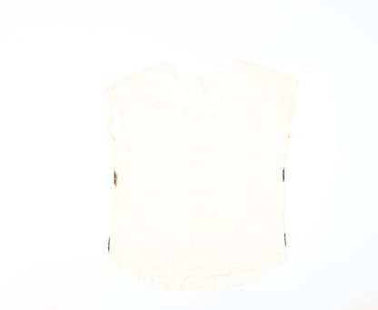 Womens UK Size 14 NEXT Multicoloured Basic T-Shirt