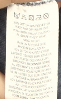 French Connection Men's Blue 2XL Polo Shirt Short Sleeve