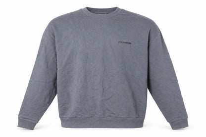 Mens UK Size XS COLLUSION Grey Pullover Sweatshirt