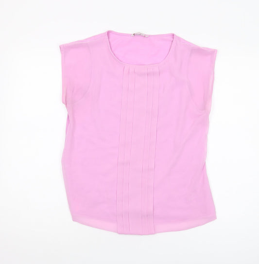 Boden Women's Pink Sleeveless Blouse, Size 12