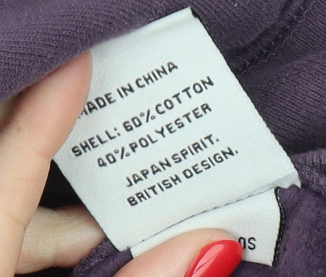 Superdry Women’s Purple Full Zip Hoodie XS