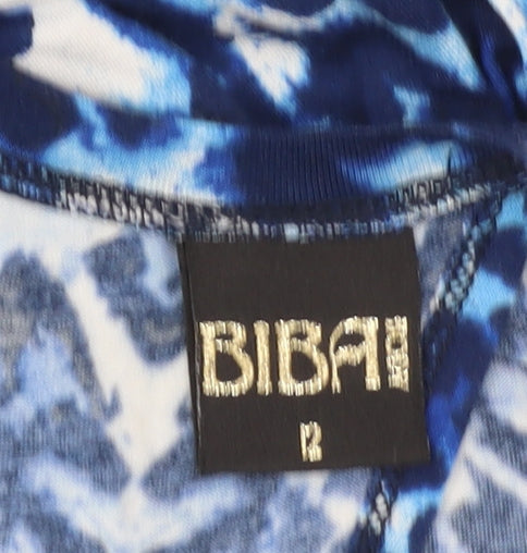 Womens UK Size 12 BiBA Blue Basic Tank