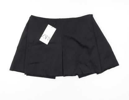 Womens UK Size 12 Zara Pleated  Skirt
