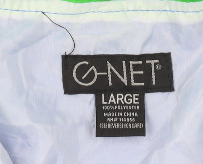 Mens UK Size L G-NET Multicoloured Anorak Coat