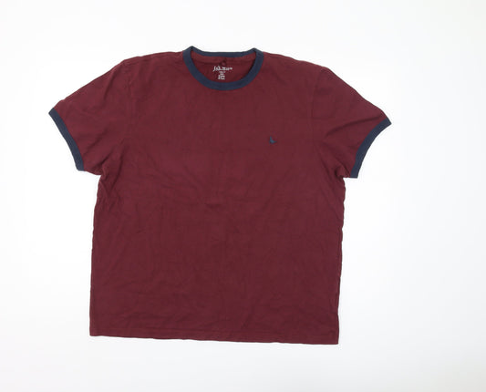Jack Wills Men's Red XXL Classic Crew Neck T-Shirt