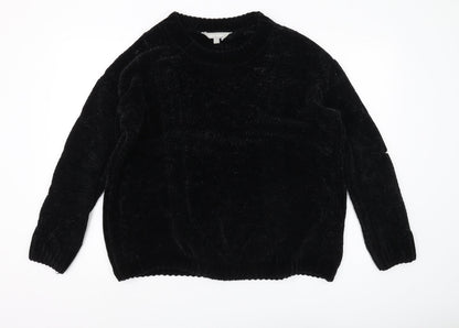 Womens UK Size L Tokyo Laundry Black Pullover Jumper