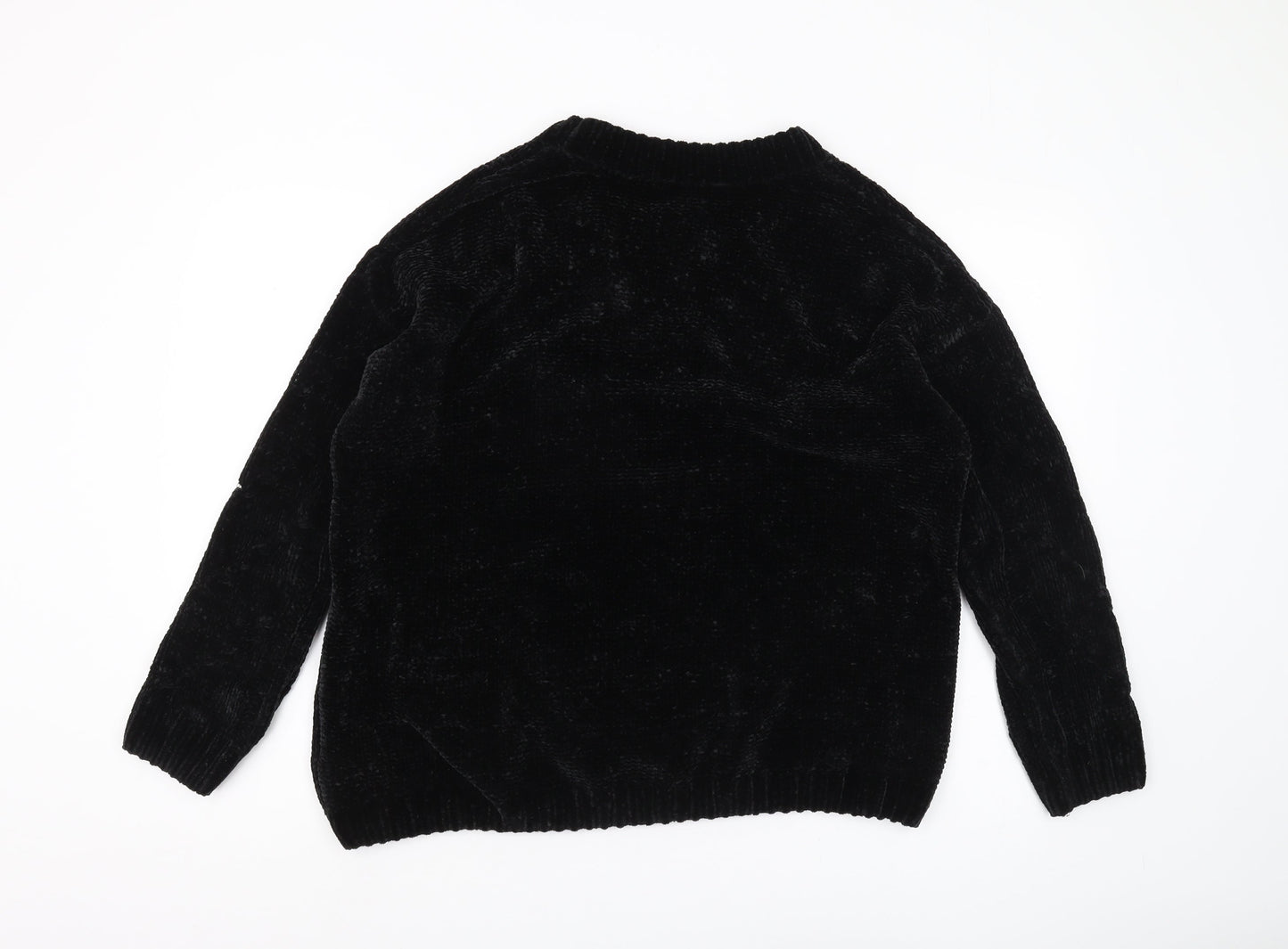 Womens UK Size L Tokyo Laundry Black Pullover Jumper