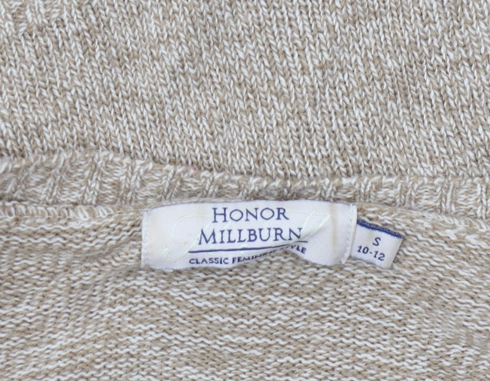 Honor Millburn Women's Beige Cardigan, Size S