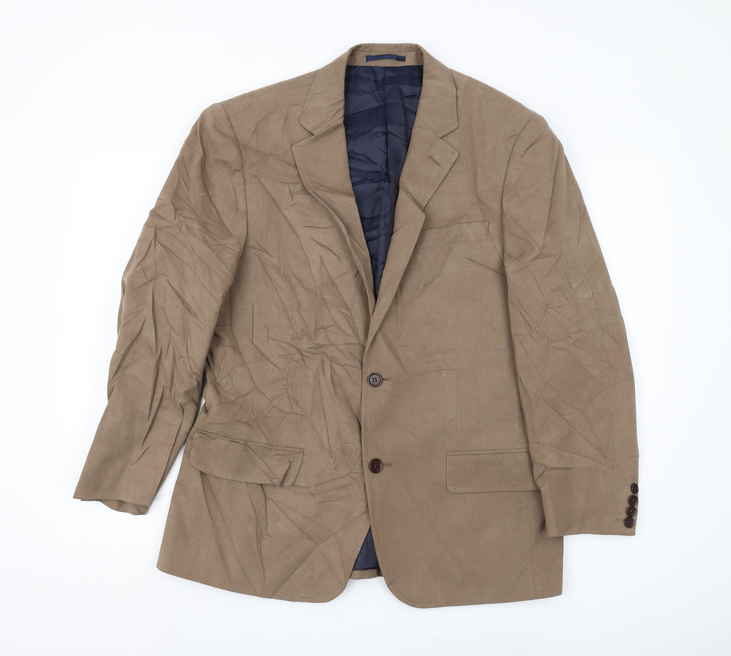 Mens UK Size M Austin Reed Regular Brown Suit Jacket