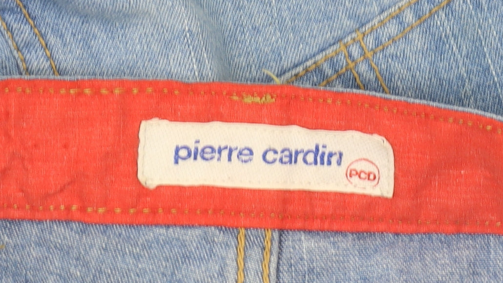 Mens UK Size 34S Pierre Cardin Regular Fit Straight Blue Jeans