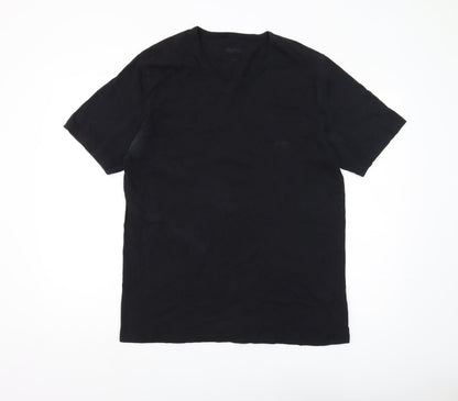 Mens UK Size 2XL Boss Black  T-Shirt
