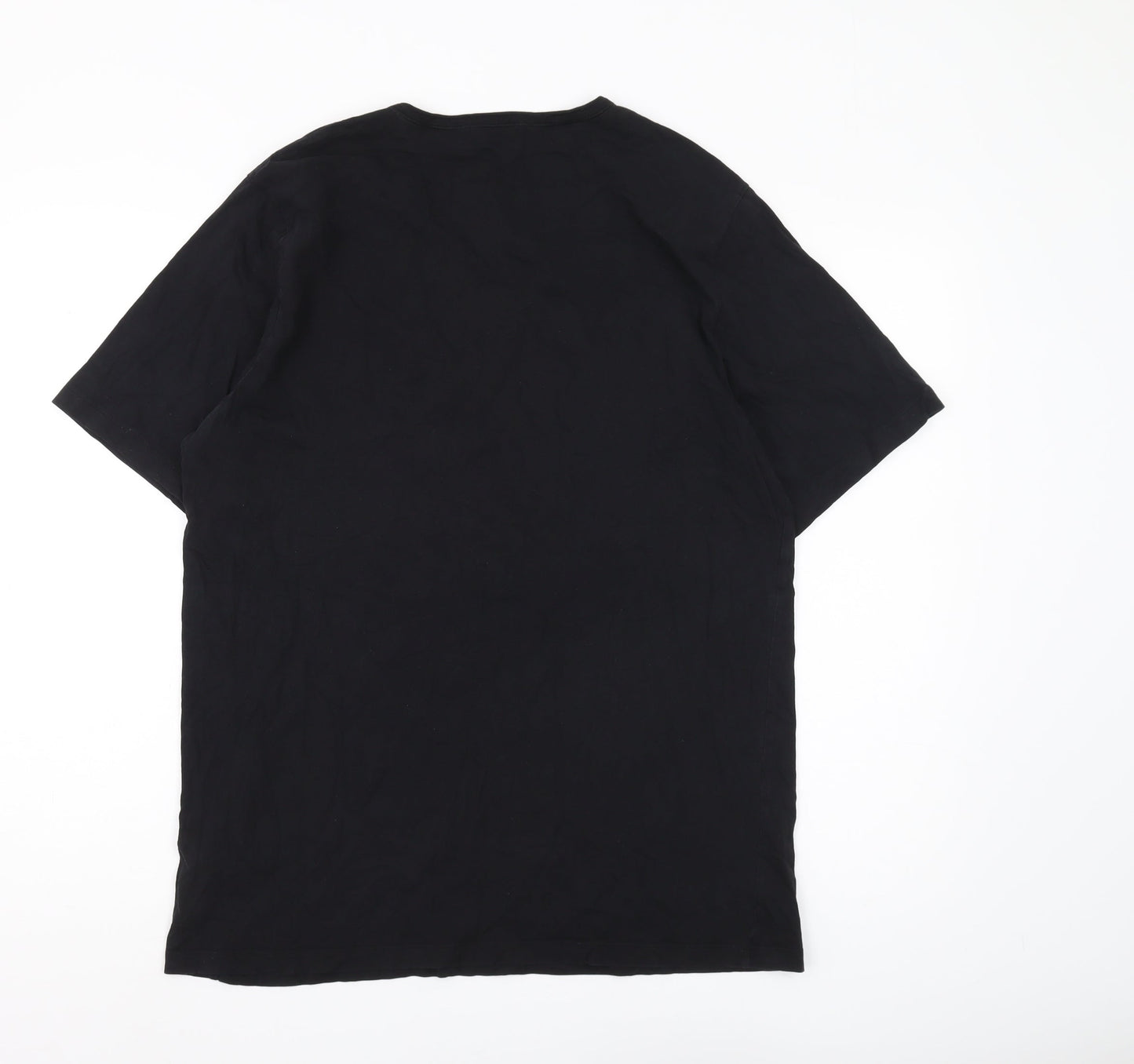 Mens UK Size 2XL Boss Black  T-Shirt