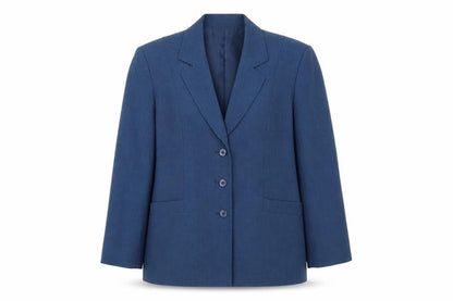 Womens UK Size 14 Eastex Regular Blue Blazer