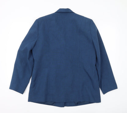 Eastex Women's Blue Classic Blazer UK Size 14