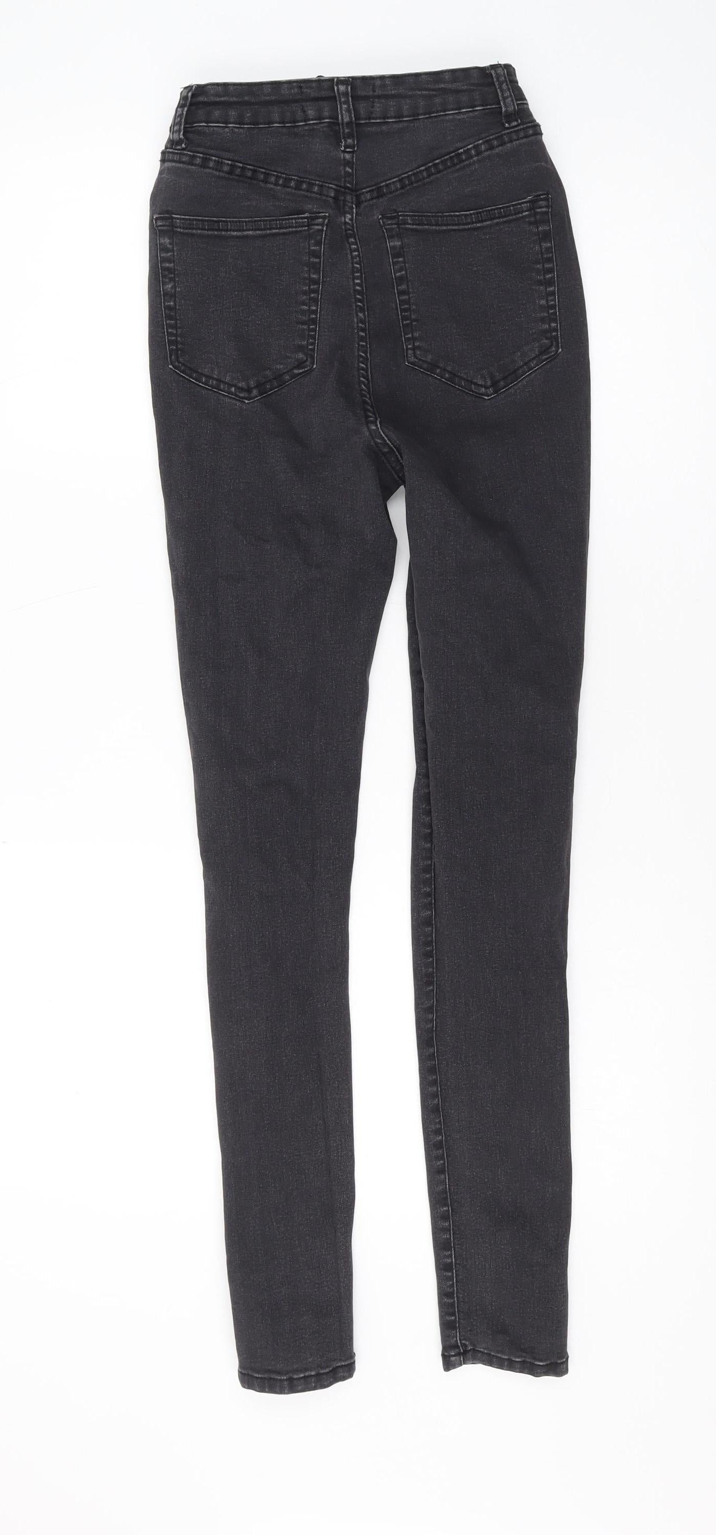 PrettyLittleThing Black Skinny Jeans Women Size 6