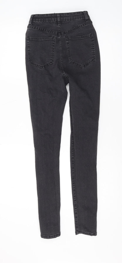 PrettyLittleThing Black Skinny Jeans Women Size 6